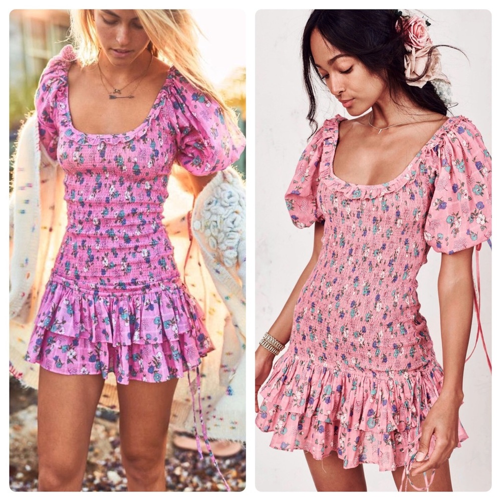 FINAL LoveShackFancy Violet Dress